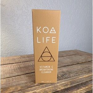 KOA LIFE Vitamin C Brightening Face Cleanser 3.38 fl oz Cruelty-Free 43502A